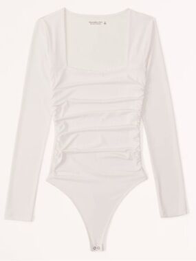 Abercrombie & Fitch ruched bodysuit